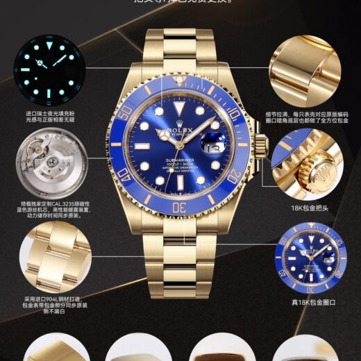 Rolex Submariner 3135-3235 Blue image 5