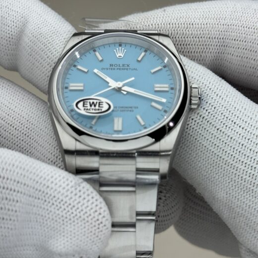 Rolex Oyster Perpetual 3230 Ice Blue image 4