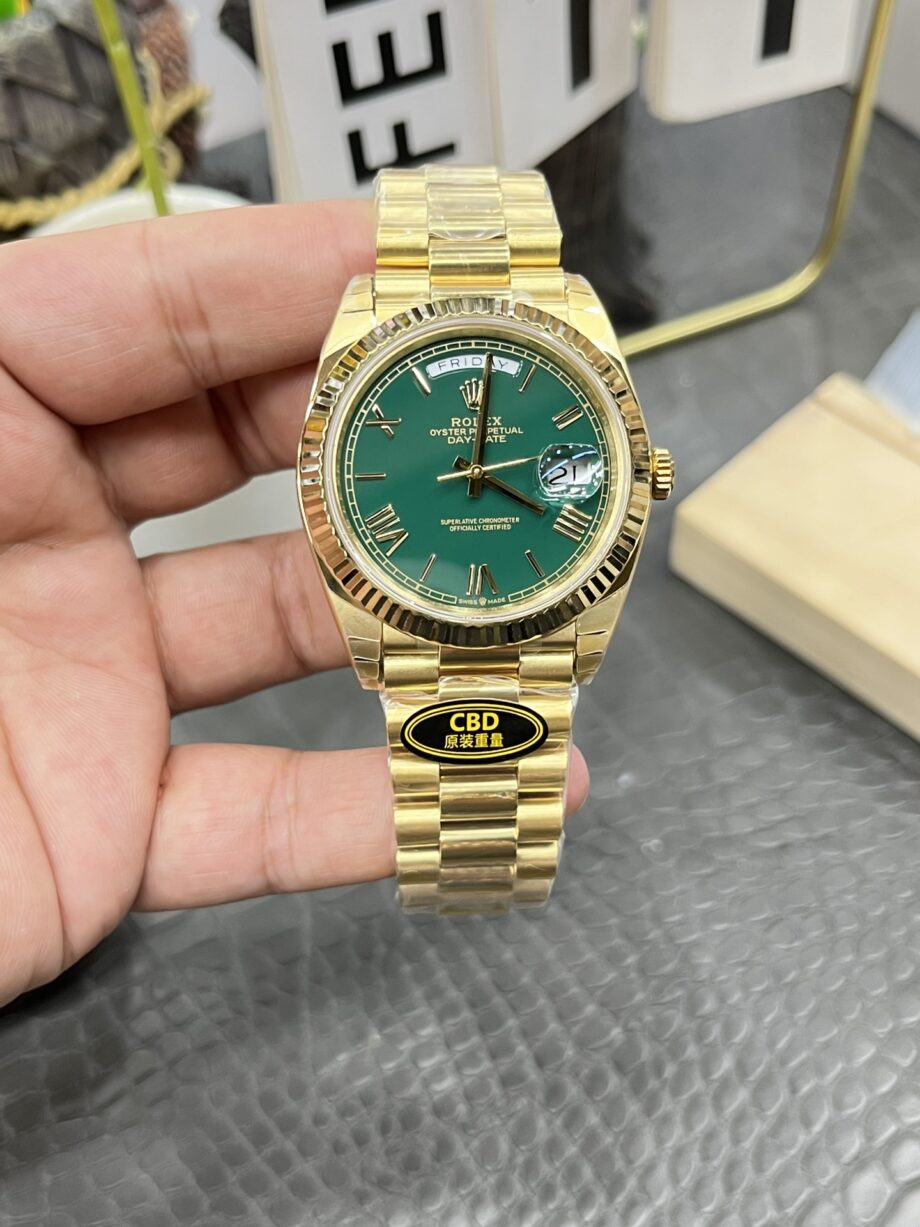 Rolex Watch 3255 Green