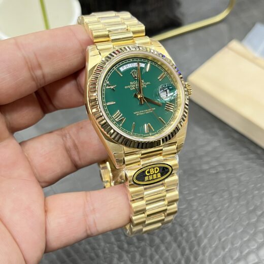 Rolex Watch 3255 Green image 4