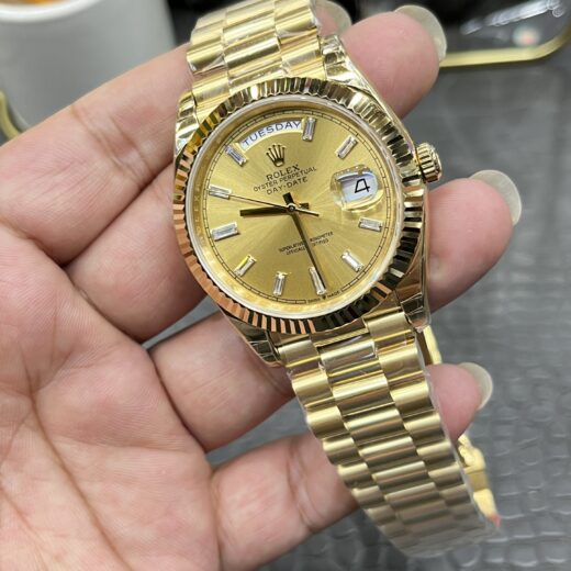Rolex Watch 3255 Yellow image 5