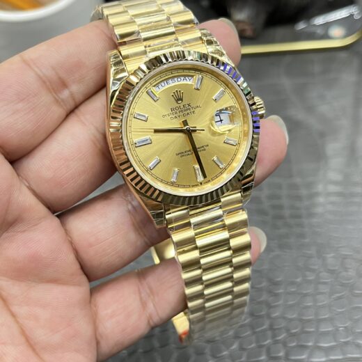 Rolex Watch 3255 Yellow image 4