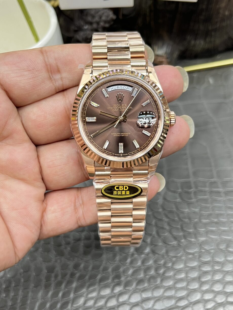Rolex Watch 3255 Rose Gold