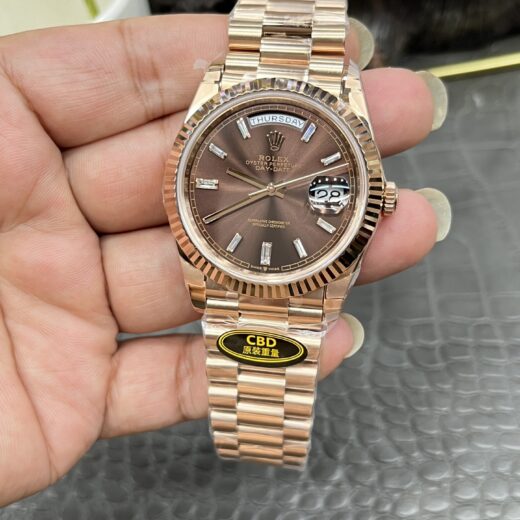 Rolex Watch 3255 Rose Gold image 2