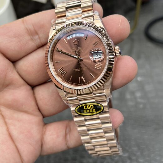 Rolex Watch 3255 Rose Gold image 5