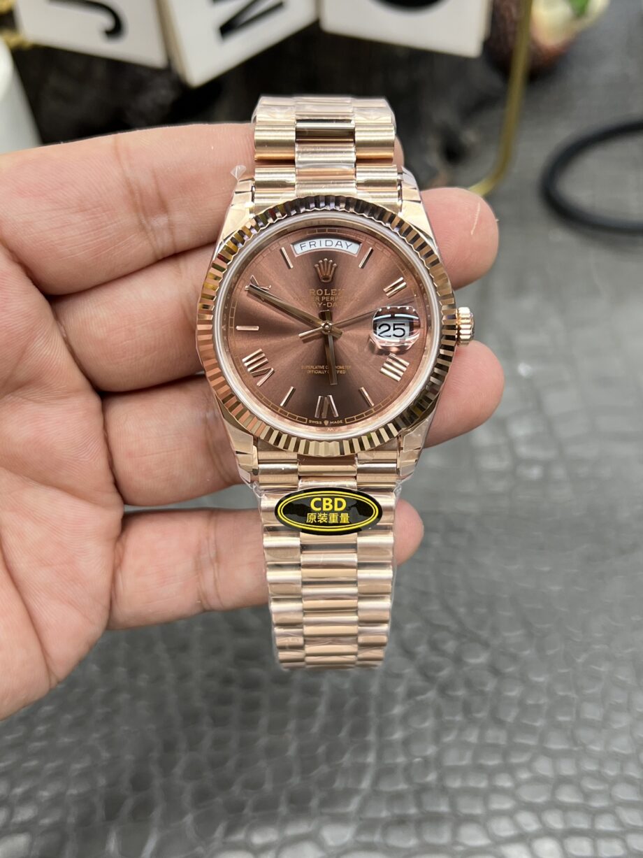 Rolex Watch 3255 Rose Gold