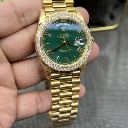 Rolex Watch 3255 Green image 4