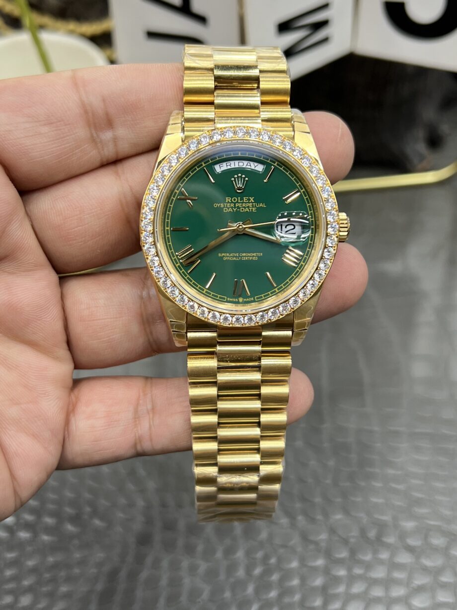 Rolex Watch 3255 Green