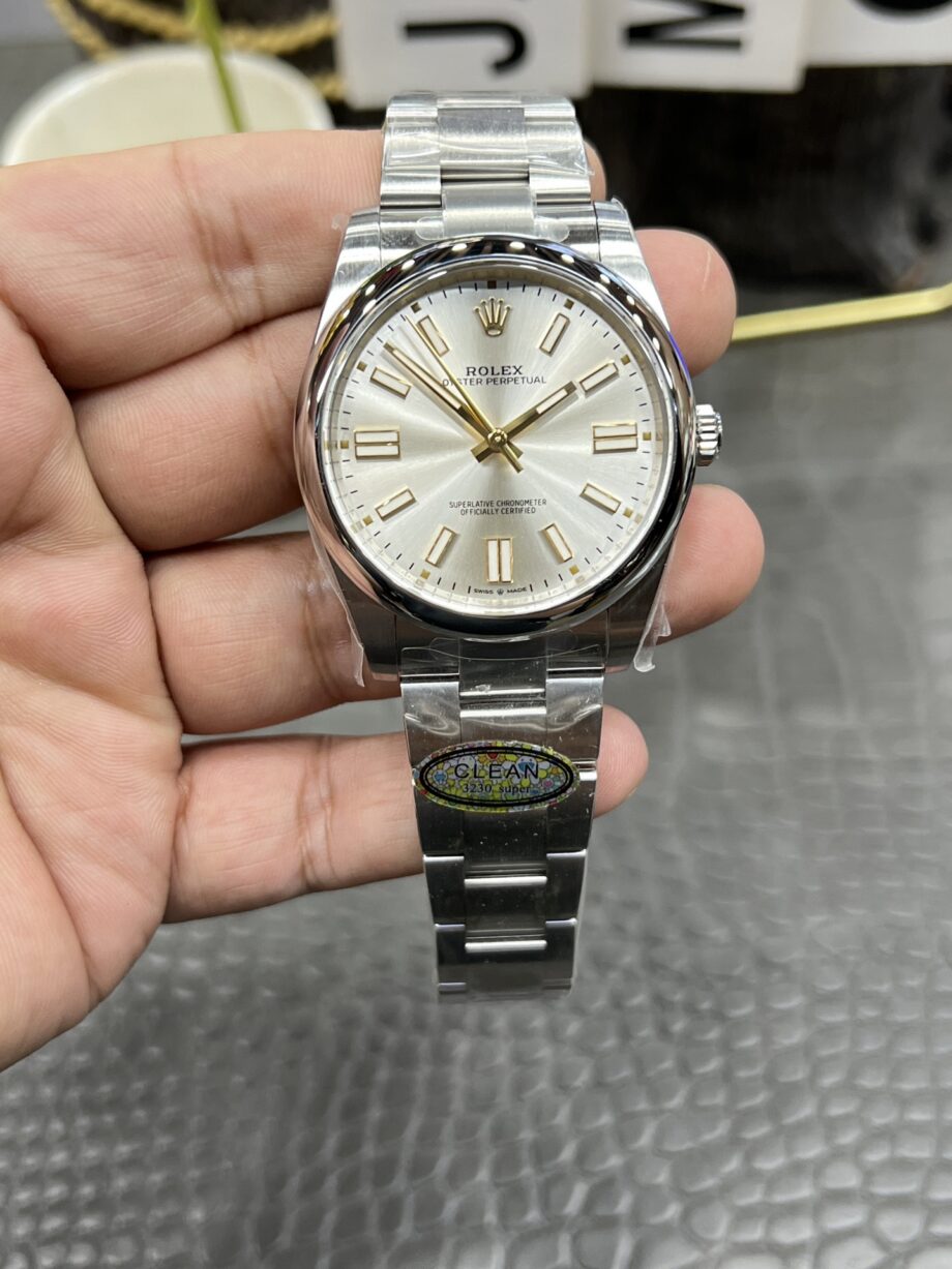 Rolex Oyster Perpetual 3230 Silver