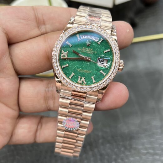 Rolex Watch 3255 Green image 3
