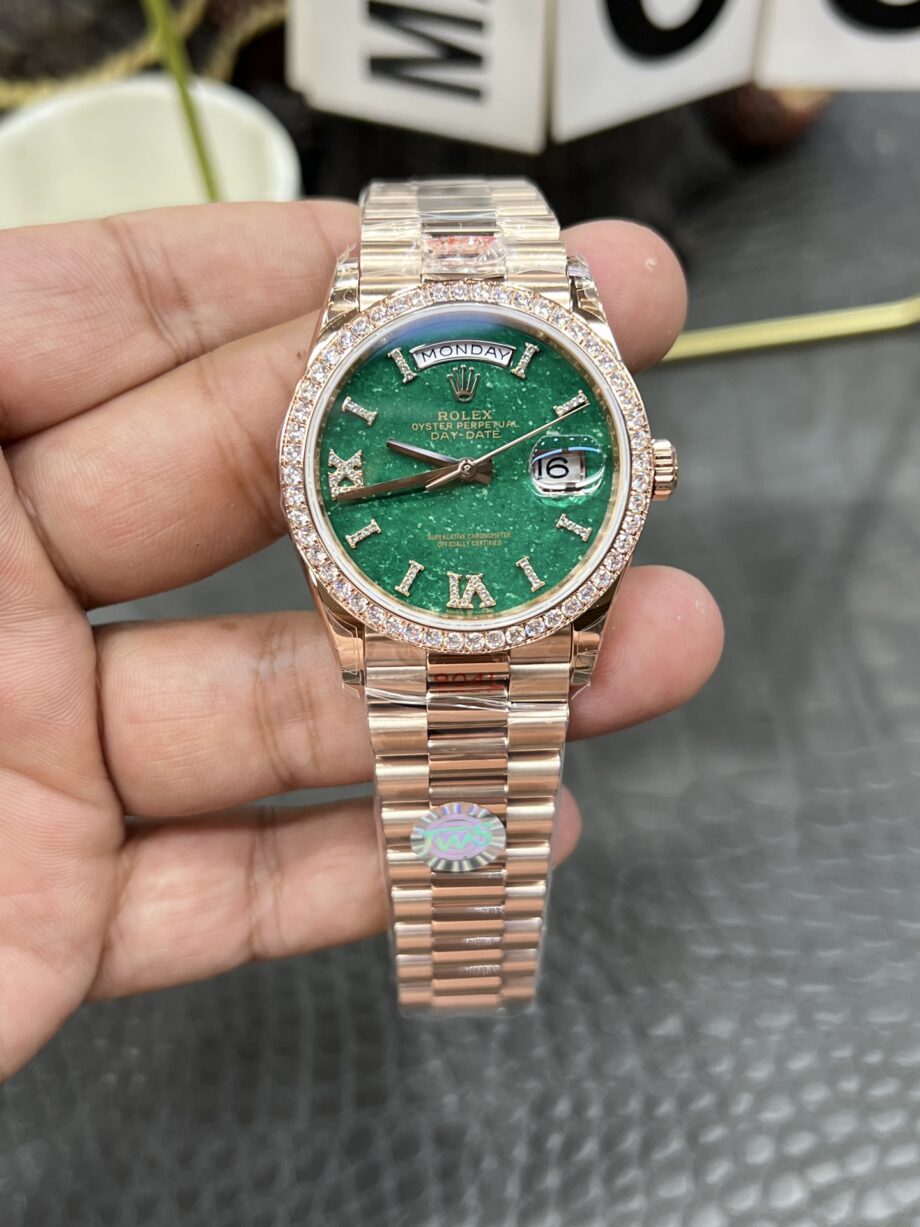 Rolex Watch 3255 Green