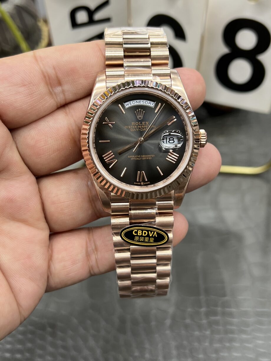 Rolex Watch 3255 Gray