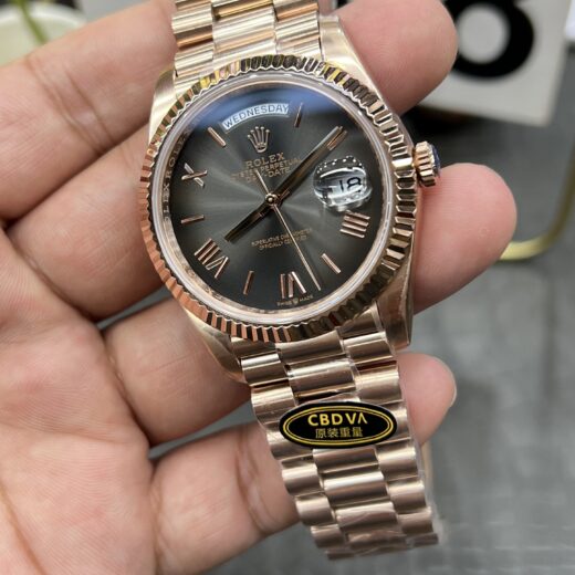 Rolex Watch 3255 Gray image 5