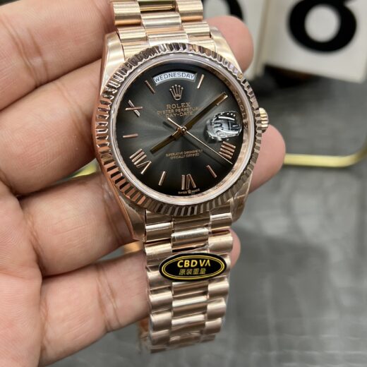 Rolex Watch 3255 Gray image 4