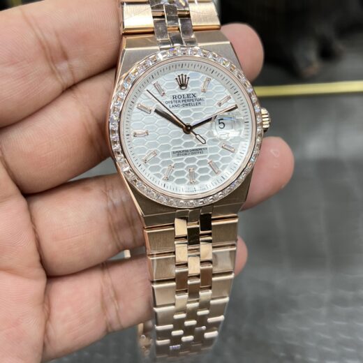 Rolex Watch 7135 Rose Gold image 4
