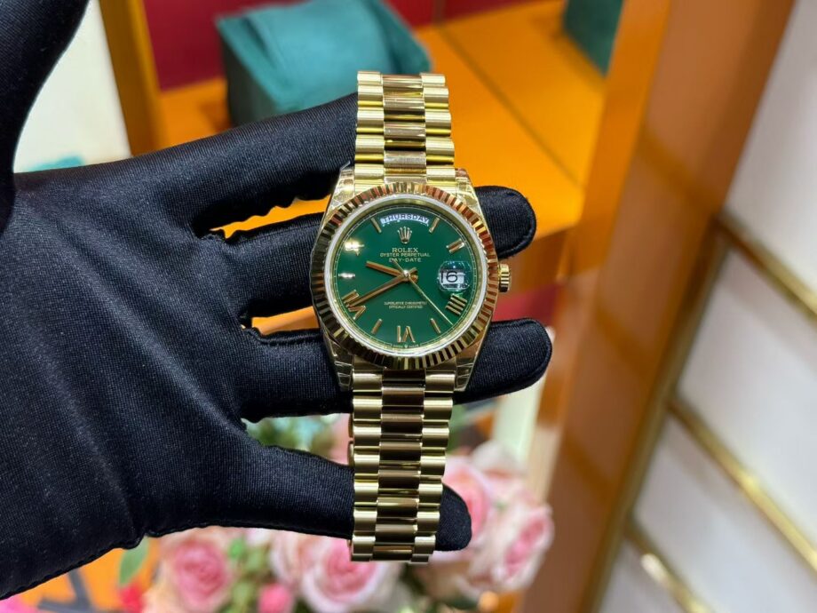 Rolex Watch 3255 Green