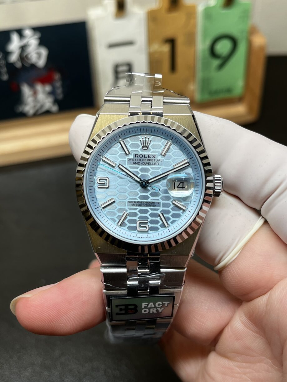 Rolex Watch 7135 Blue