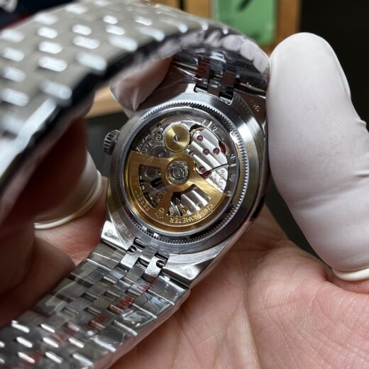 Rolex Watch 7135 Blue image 4