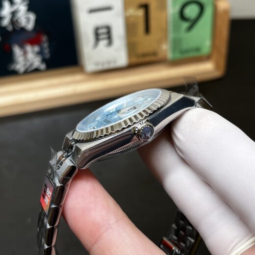 Rolex Watch 7135 Blue image 2