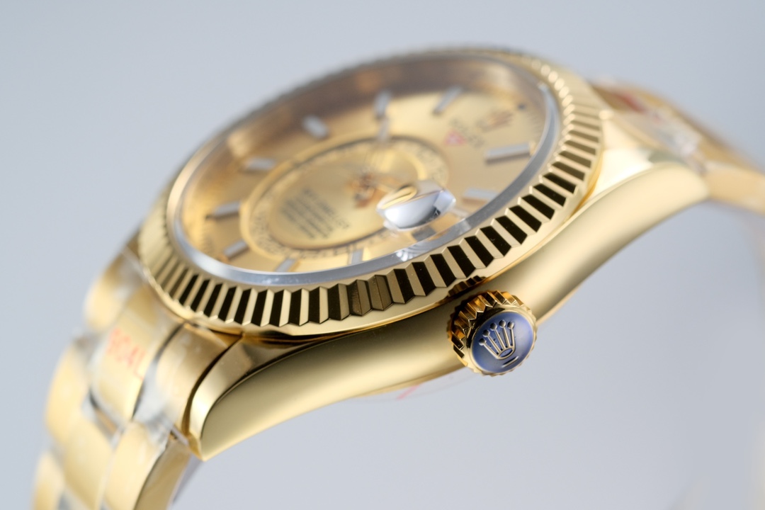 Replica Rolex Sky-Dweller Champagne Dial 42mm 336938 - Image 5