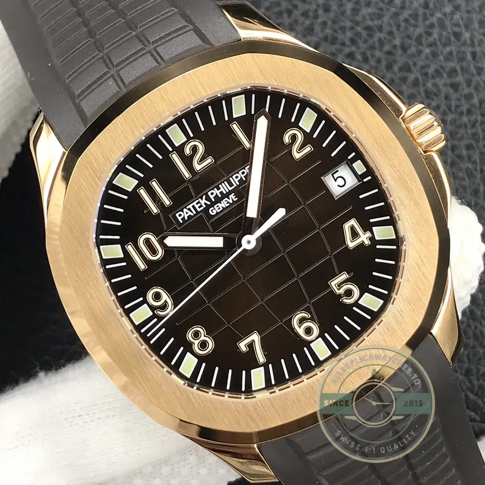 Replica Aquanaut 5167R-001 Date, Sweep seconds 40.8 mm, Rose gold - Image 6