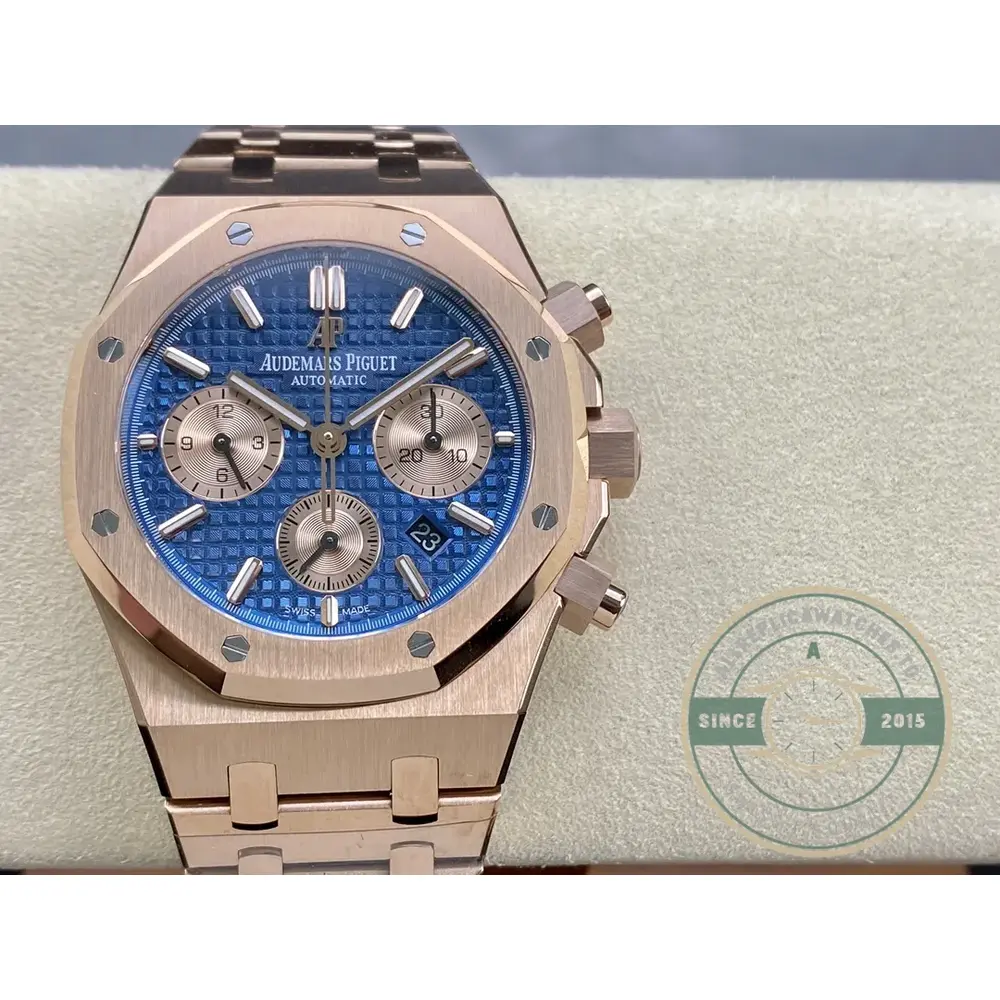Super Clone Audemars Piguet Royal Oak 41 mm, Blue Ref. 26331OR.OO.1220OR.01 - Image 3