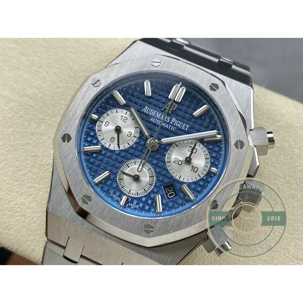 Replica Audemars Piguet Royal Oak Blue, 41 mm Ref. 26331ST.OO.1220ST.01 - Image 2