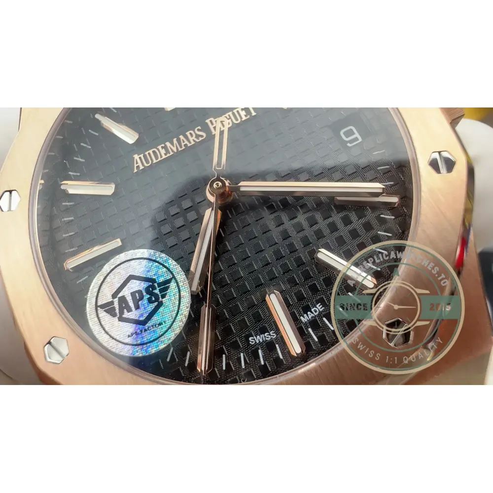 Super Clone Audemars Piguet Royal Oak Black 15510OR.OO.D002CR.02 - Image 8