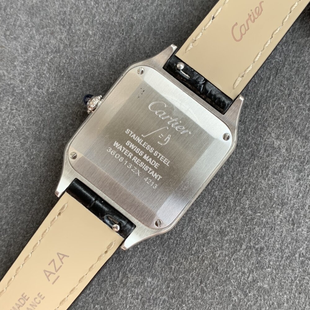Replica Cartier Santos Dumont Silver Dial WSSA0023 - Image 3