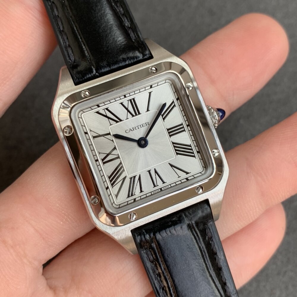 Replica Cartier Santos Dumont Silver Dial WSSA0023 - Image 5