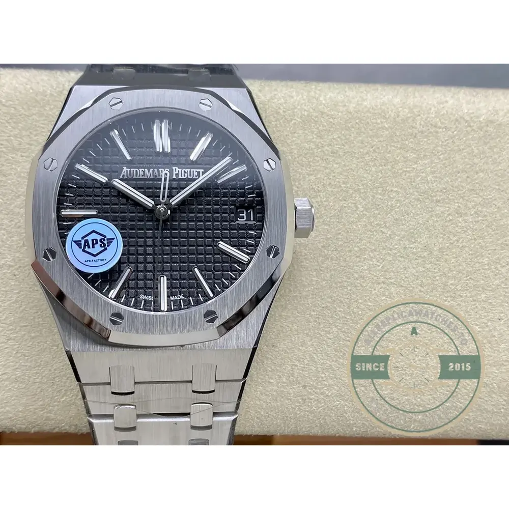Super Clone Audemars Piguet Royal Oak Black, 41 mm Ref. 15500ST.OO.1220ST.03 - Image 6