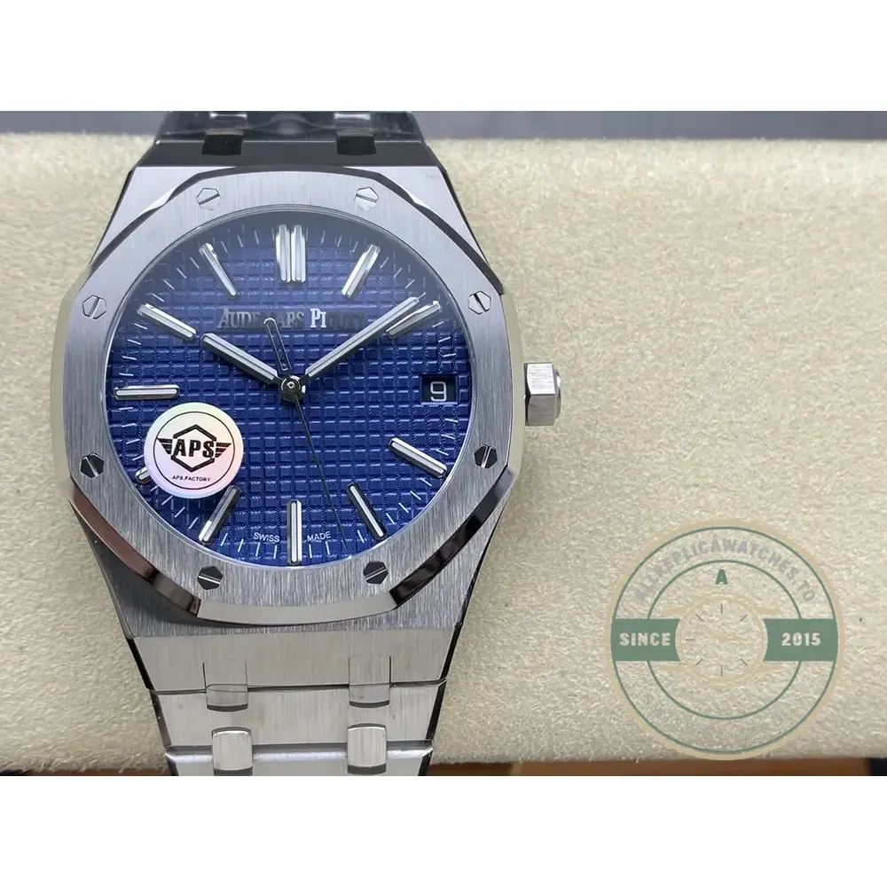 Replica Audemars Piguet Royal Oak Blue Dial 15510ST.OO.1320ST.06 41mm - Image 7