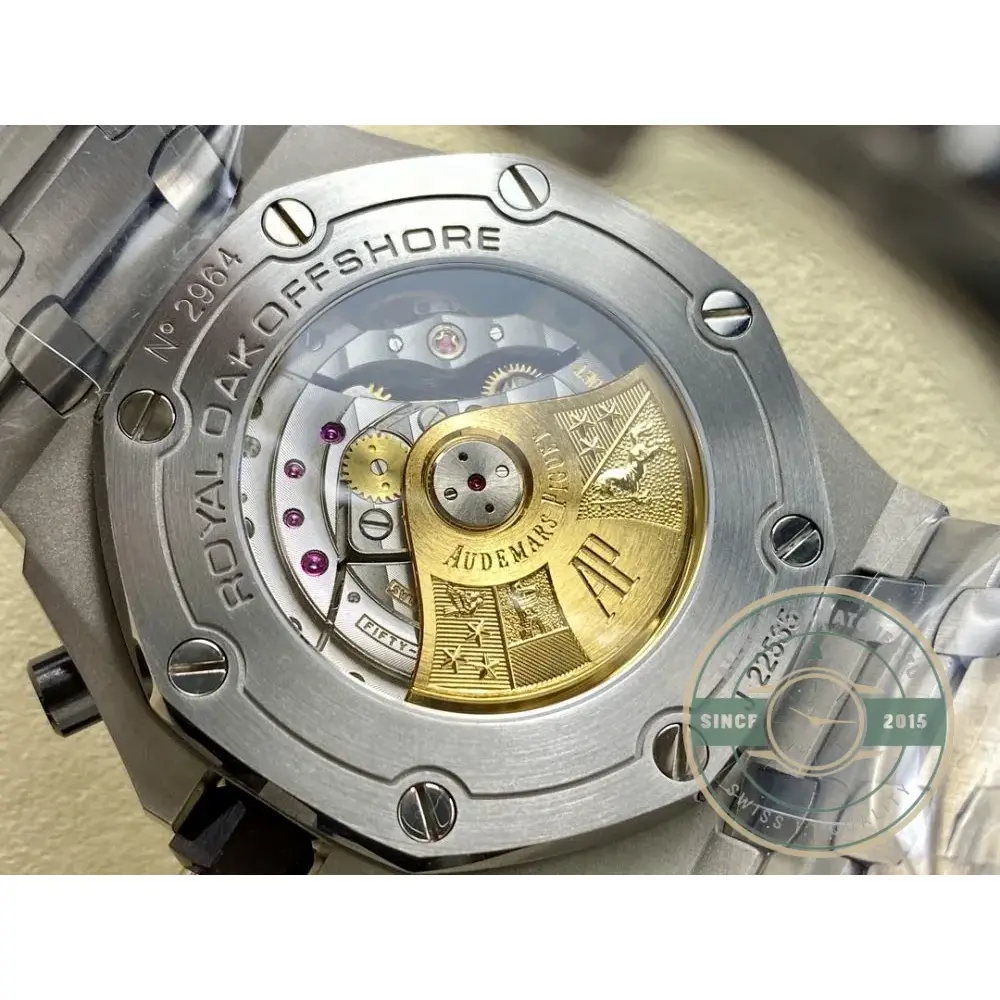 Replica Audemars Piguet Royal Oak Offshore Black sub Dial 44mm 26470ST.OO.A101CR - Image 8