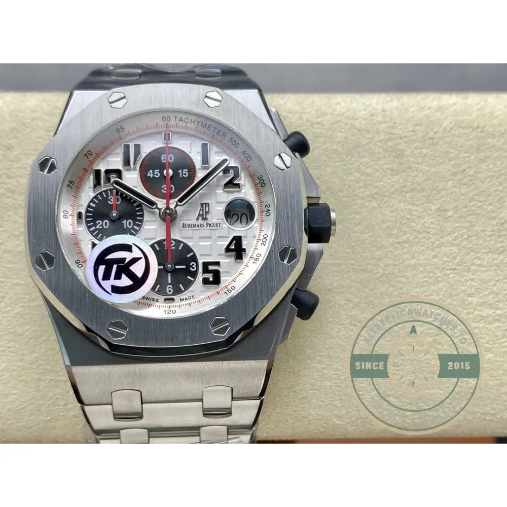 Replica Audemars Piguet Royal Oak Offshore Panda Dial 44mm 26470ST.OO.A801CR.01 - Image 7