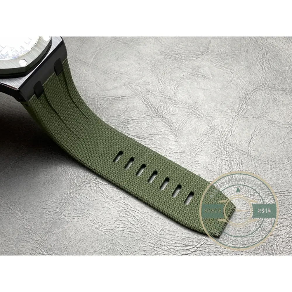 Replica Audemars Piguet Royal Oak Offshore Rich Green Dial 44mm 26405CE.OO.A056CA.01 - Image 8