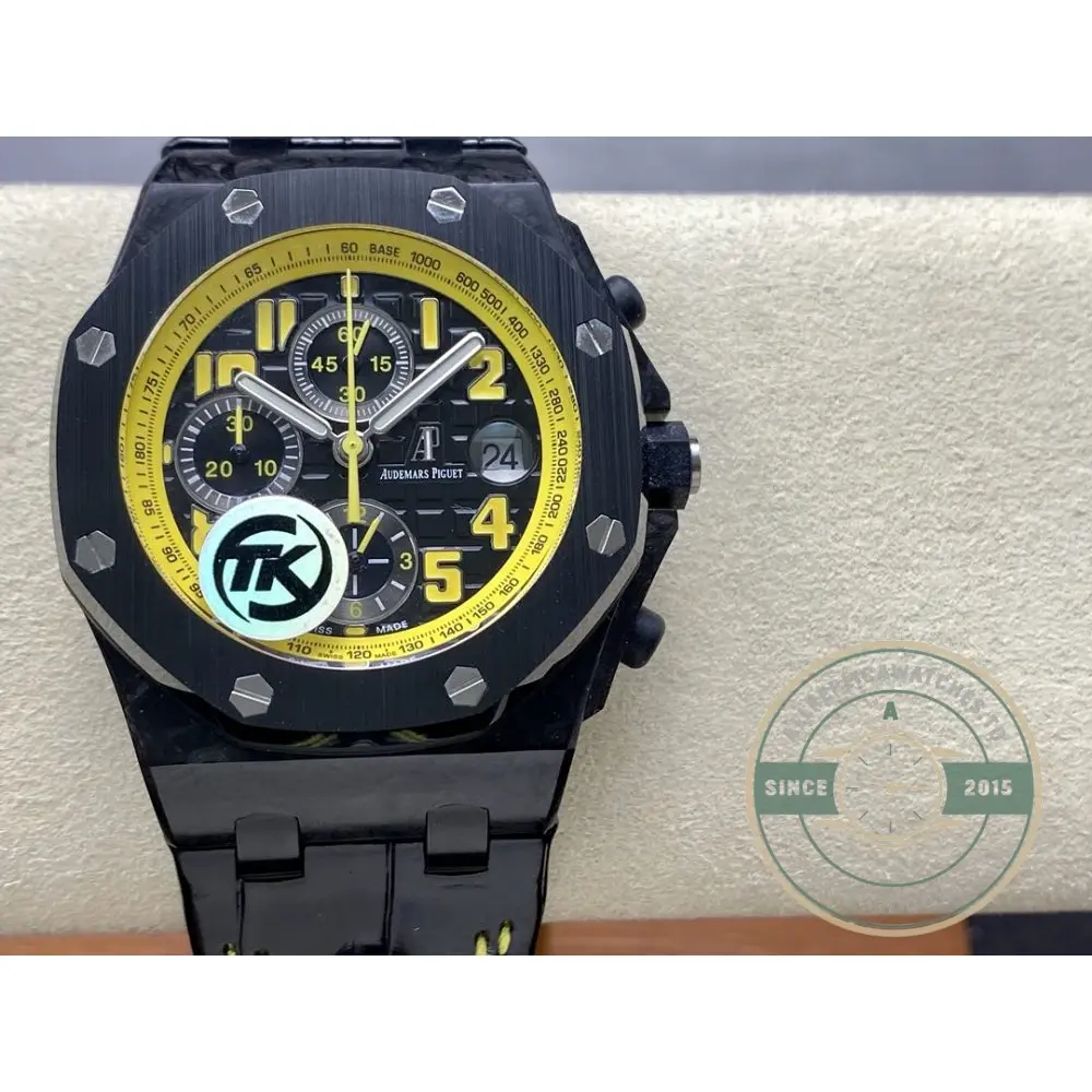 Replica Audemars Piguet Royal Oak Offshore Yellow Dial 44mm 26176FO.OO.D101CR.02 - Image 2