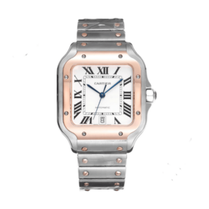 Replica Cartier Santos Steel & Rose Gold W2SA0006
