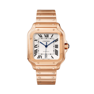 Replica Cartier Santos Rose Gold WGSA0018