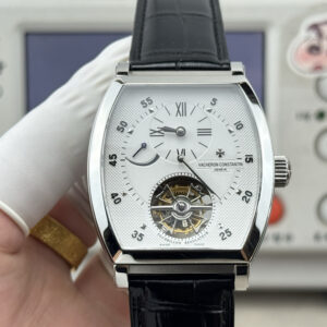 Swiss Clone Vacheron Constantin Malte 30080-9357 White Silver