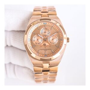 Swiss Clone Vacheron Constantin Overseas 4300V/220R-H144 Gold Dial