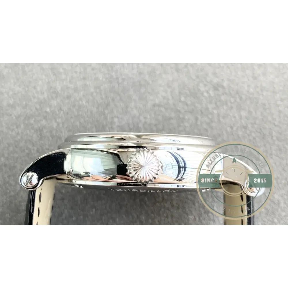 Replica Patek Tourbillon Moonphase Black Dial - Image 4