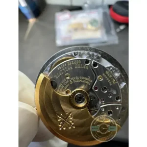 Super Clone Nautilus 7118/1200R-001 Patek Philippe “Ladies Automatic” 35.2 mm, Rose gold, Golden Dial