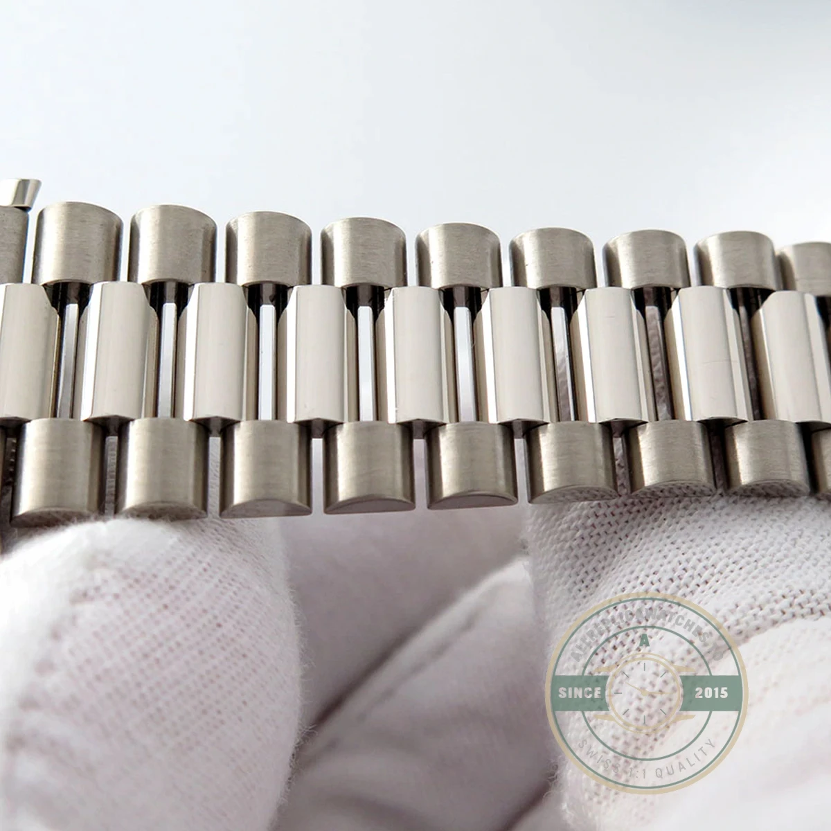 Rolex 228239-0003 Day-Date 40 White Gold Silver Baguette - Image 5