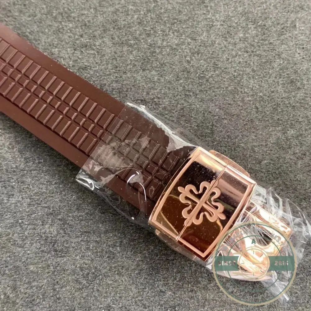 Replica Aquanaut 5164R-001 Patek Philippe Travel Time 40.8 mm, Rose gold - Image 8