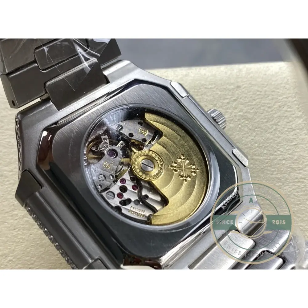 Replica Cubitus 5821/1AR Patek Philippe 45 mm Yellow Dial, Diamond - Image 7