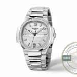 Replica Nautilus 7118/1200A-010 Patek Philippe “Ladies Automatic” 35.2 mm, White Dial - Image 8