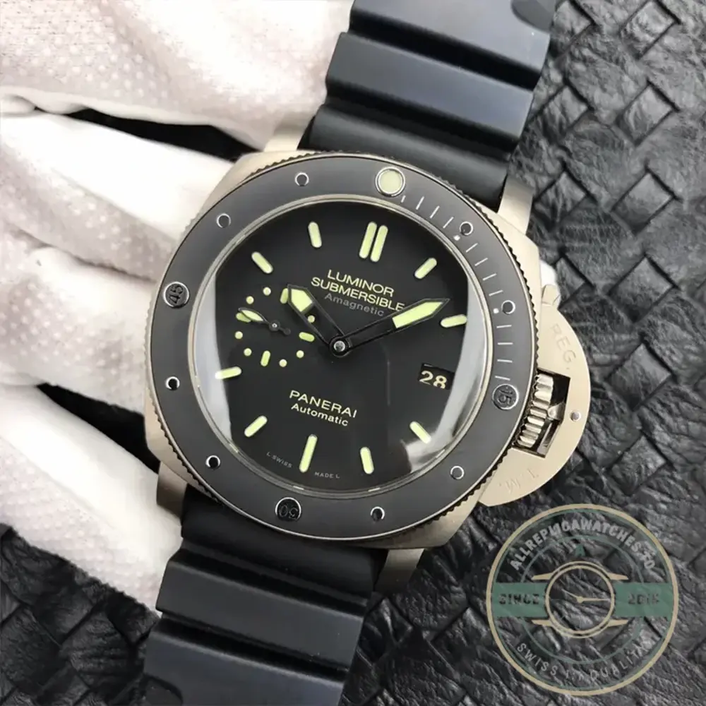 Replica Panerai Luminor Submersible 1950 Amagnetic PAM389 - Image 4