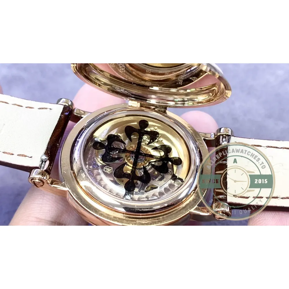 Replica Patek Calatrava Officer 5153R-001 Rose Gold 38mm - Image 5