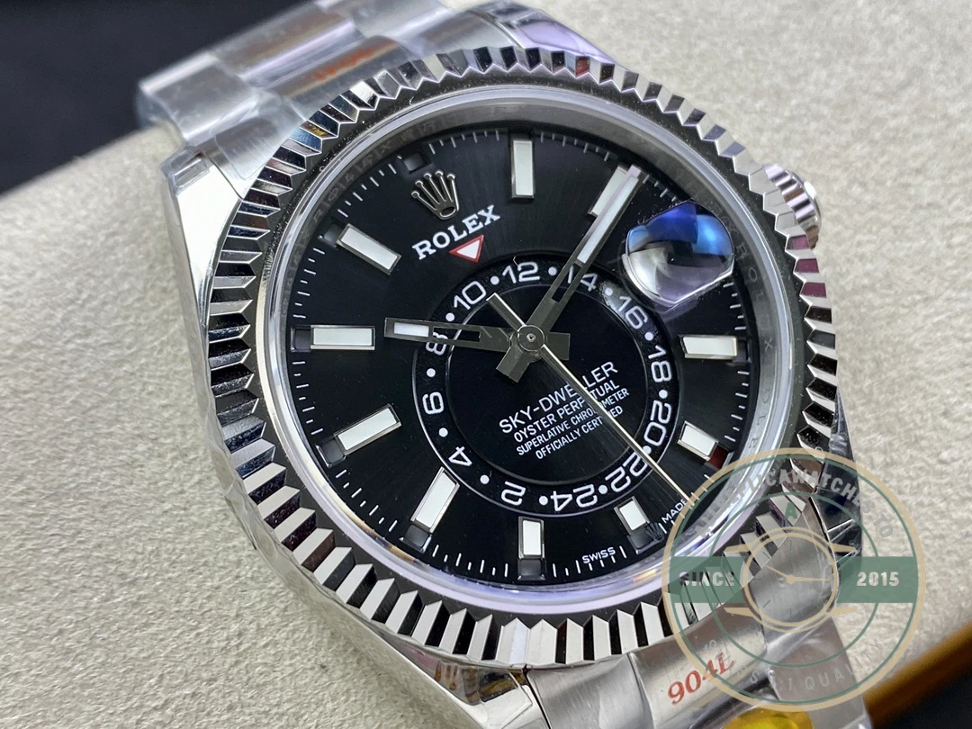 Replica Rolex Sky-Dweller m326934 42mm Black Dial - Image 5