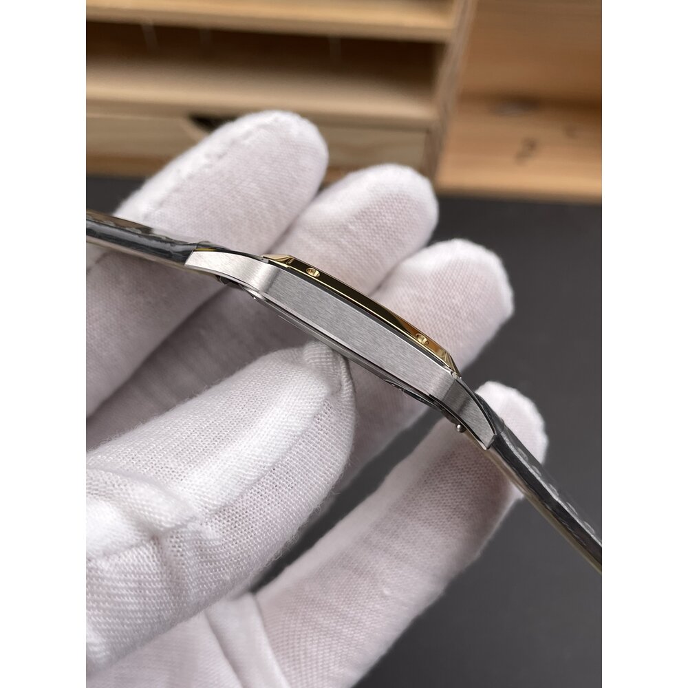 Replica Dumont Large Steel Yellow Gold 43 mm W2SA0028 - Image 7